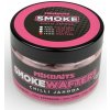 Mikbaits Vyvážené Boilie Smoke Wafters 14 mm 150 ml - Chilli Jahoda