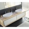 Hoesch Namur umývadlo 70x40 cm oválny pultové umývadlo biela 4412.010