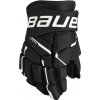 Hokejové rukavice Bauer Supreme M5PRO Black/White Intermediate 12 palcov