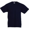 Fruit of the Loom Detské tričko Original Tee Farba: Deep Navy, Veľkosť: 116 cm