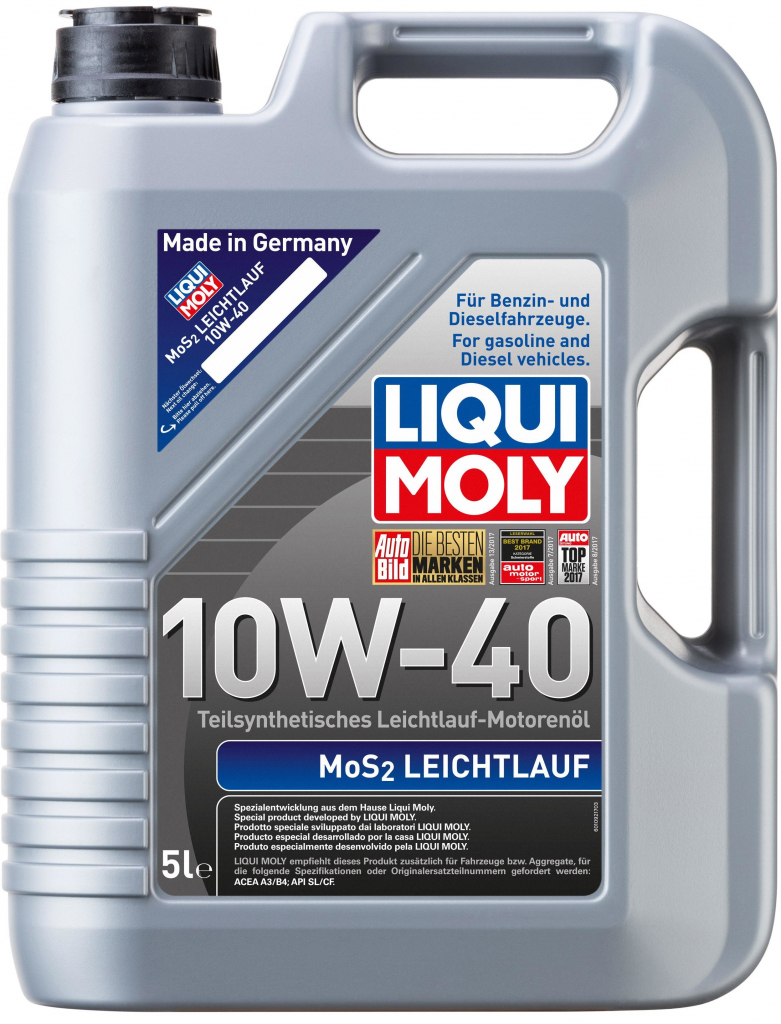 Liqui Moly 1092 Leichtlauf MOS2 10W-40 5 l