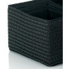 KELA KL-21780 Sada košů RIMOSSA 5ks plast černá