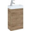 Elita Young Basic umývadlo so skrinkou 40.2 cm dub RE168991007050