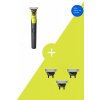 Výhodné balenie Philips OneBlade 360 s pripojením na tvár QP4530/30 + výmenné čepele 360 3ks ku Philips OneBlade QP430/50