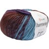 YarnArt Harmony 01 Modro - hnedá