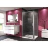 Hüppe Urban Pivot sprchové dvere 80 cm, chróm 140701.069.322