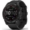 Garmin 010-02540-35 Fénix 7 Sapphire Solar, Black DLC Titanium