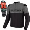 Motocyklová bunda Shima DRIFT čierno-šedá r XXXL