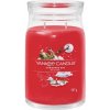 Yankee Candle Aromatická sviečka Signature sklo veľké Christmas Eve 567 g