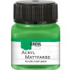 Akrylová farba KREUL 20ml matná svetlo zelená