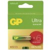 Batéria alkalická GP Ultra AAA (LR03), 6 ks (B0211V)
