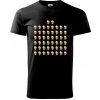 Narodeniny - 50x pivo - Klasické pánske tričko vyššej gramáže - 2XL ( Čierna )