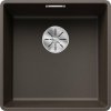 Blanco Subline 400 Silgranitový drez, 43x43 cm, kávová 523499