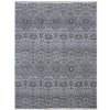 Diamond Carpets India Ručne viazaný kusový koberec Diamond DC-EKT L silver / black - 275x365 cm Šedá