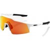 100% Speedcraft SL - Soft Tact Off White - Hiper Red Multilayer Mirror Lens uni