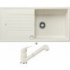 Blanco ZIA XL 6 S biela soft + excentrické ovládanie + Blanco DARAS-S biela soft 526937