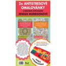 Antistresové omalovánky s pastelkami-set Jenean Morrisonová