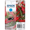 Epson originál ink C13T09Q24010, T09Q240, 503, cyan, 3.3ml, Epson XP-5200, XP-5205, WF-2960dwf, WF2