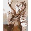 Zuty Diamantové maľovanie JELEN NA JAR 40x50 cm vypnuté plátno na rám