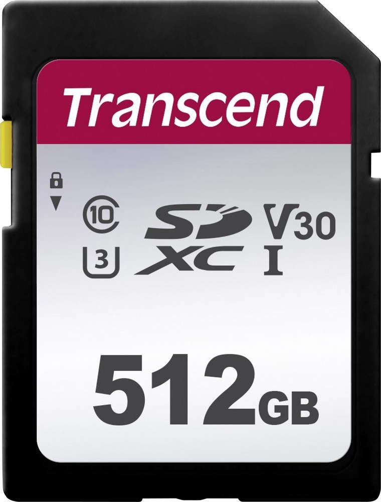 Transcend SDXC UHS-I U3 512GB SDC300S