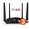 Bezdrôtový dvojpásmový router Tenda AC10 AC1200, 1x gigabitový WAN, 3x gigabitový LAN AC10