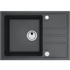 Alveus Meryll 40 Granitový drez na pracovnú dosku, black 1144968