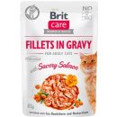 Krmivo pre mačky BRIT CARE cat ADULT SAVORY salmon 85 g