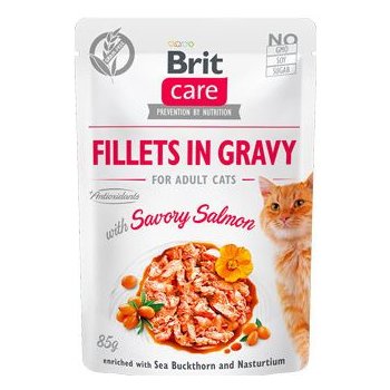 BRIT CARE cat ADULT SAVORY salmon 85 g