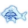 Cibulák Vianočná ozdoba Rybička 80 x 55 mm, 50 g Originálny Český Porcelán Dubí