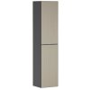 Hansgrohe Xevolos E - Vysoká skrinka 40x176x36 cm, 2 dvierka, pánty vpravo, matná sivá/bronz 54223390