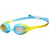 Plavecké okuliare pre deti Arena SPIDER KIDS CLEAR-YELLOW-LIGHTBLUE