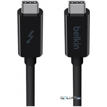 Belkin F2CD081bt1M-BLK USB-C Thunderbolt, 1m, černý