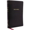 KJV Holy Bible, Giant Print Center-Column Reference Bible, Deluxe Black Leathersoft, Thumb Indexed, 53,000 Cross References, Red Letter, Comfort Prin (Thomas Nelson)(Pevná)