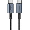 Kábel USB-C do USB-C Choetech XCC-1014, PD 60W 1,2m (čierny)