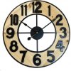 TechnoLine WT 1610 nástěnné hodiny, analogové, řízené krystalem, tichý chod, dřevo (WT 1610)