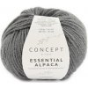 ESSENTIAL ALPACA Katia Farby ESSENTIAL ALPACA: 90 tmavá šedá