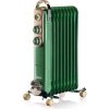 Ariete Vintage oil Radiator with 9 Element 838/04, zelený