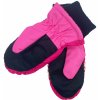 Setino Dievčenské lyžiarske rukavice Cute Minnie Mouse Tmavo ružová