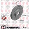ZIMMERMANN Brzdový kotúč 530.2458.52