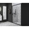 Sprchové dvere do niky RAVAK Blix II 120 cm farba rámu čierna dekor skla číre sklo 0PMG0300Z1
