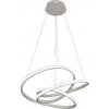 NEDES | LED stmievateľný luster na lanku LED/90W/230V 3000-6500K pr. 47 cm + DO | TA2307/W