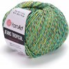 Yarn Art příze Jeans Tropical 616 zelená, modrá, fialová, oranžová