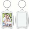 Prívesok na kľúče Transparentná s vlastnou fotografiou 1 Vzor 2