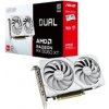 ASUS VGA AMD Radeon RX 9060 XT DUAL 16GB WHITE, RX 9060 XT, 16GB GDDR6, 2xDP, 1xHDMI