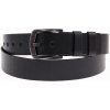 Black Hand pánsky kožený opasok 130-98 čierny