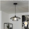 Brilagi - LED luster na lanku CERIA WIRE 1xE27/40W/230V pr. 38 cm čierna BG3987+EG300159+EG300162 + záruka 3 roky zadarmo