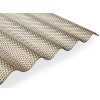 Polykarbonátová vlnitá doska (bronz) Guttagliss WABE, 6000 × 1050 mm – 6,3 m²