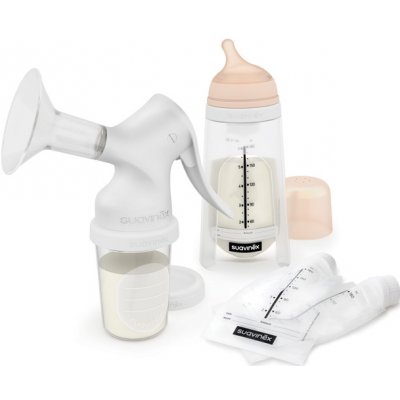 SUAVINEX - ZERO ZERO manuálna odsávačka materského mlieka