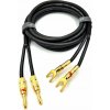 NAKAMICHI REPRODUKTOROVÝ KÁBEL 2x4 banány vidlice 2,5 m