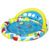Bazénik Bestway® 52378, Splash & Learn, detský, nafukovací, s vkladaním tvarov,1,20x1,17x0,46 m